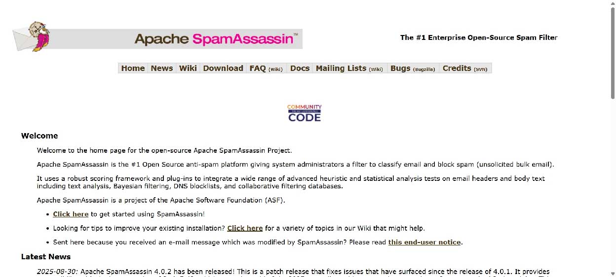 Apache SpamAssassin