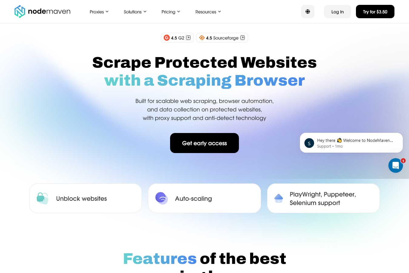 NodeMaven Scraping Browser