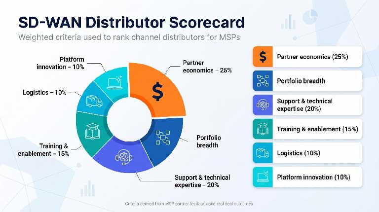 SD-WAN Distributor Scorecard