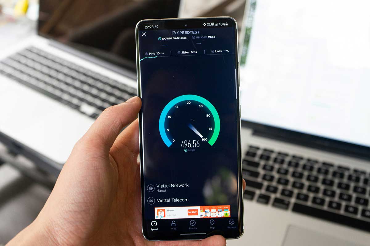 Fast 5G connection