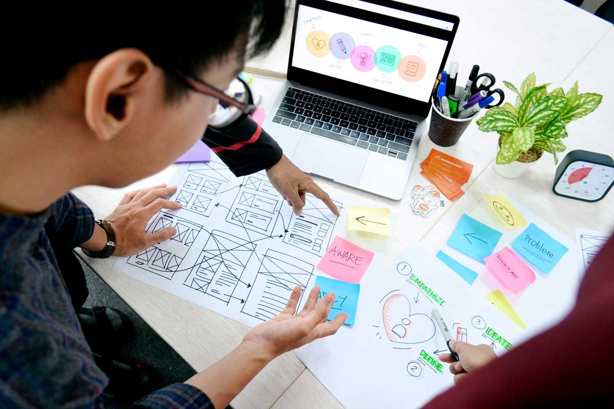 Design thinking is a human-centered approach to innovation