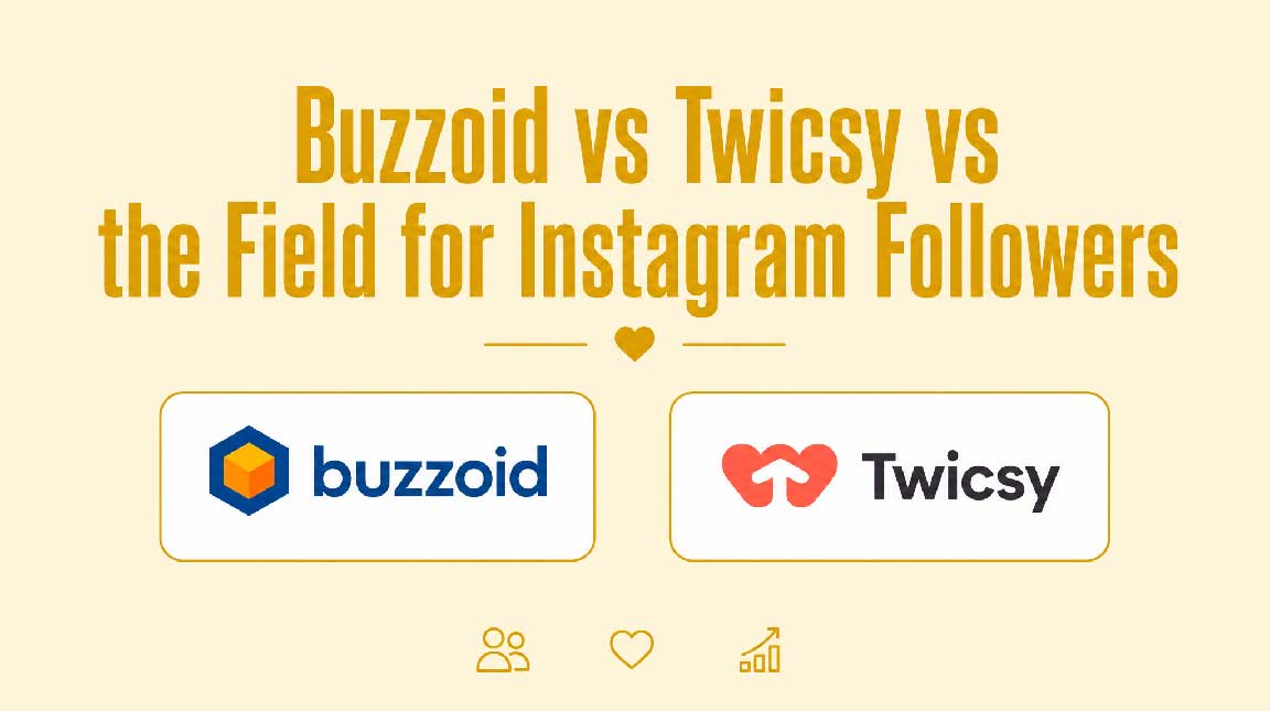 Buzzoid vs Twicsy vs the Field for Instagram Followers header image