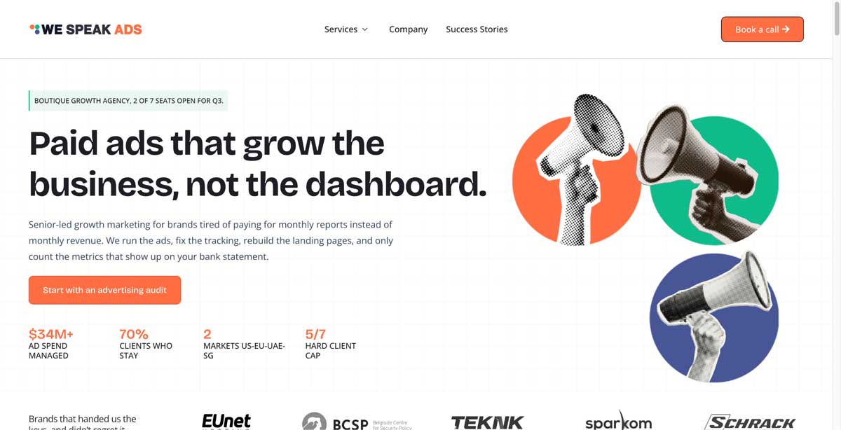 WeSpeakAds