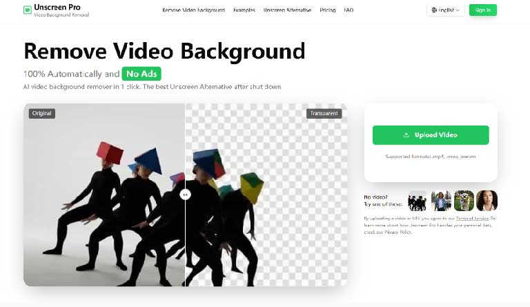Unscreen Pro