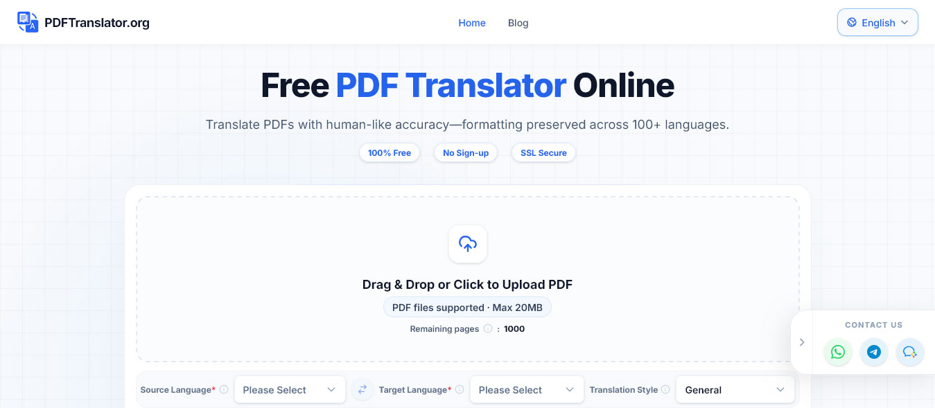 PDF translator