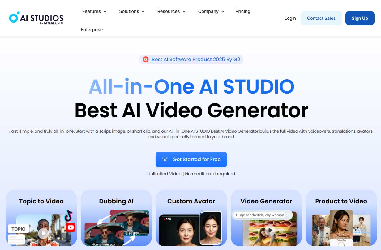 DeepBrain AI Studios
