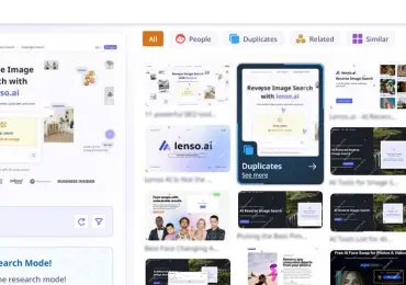 Reverse Image Search for Finding Web Design Inspiration