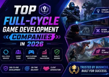Top 10 Full-Cycle Game Development Companies in 2026