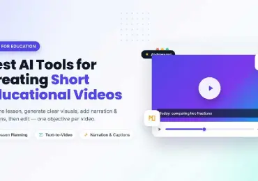 Best AI Tools for Creating Short Educational Videos