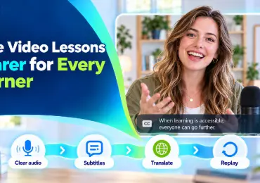 How to Use AI to Create Accessible Video Lessons for Online Course
