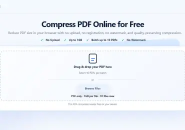 What Happens When You Compress a PDF Locally in Your Browser?